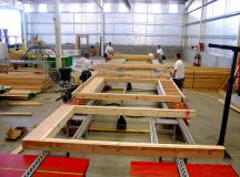 Our experienced framing crew assembles your precision built wall panels in a controlled environment.